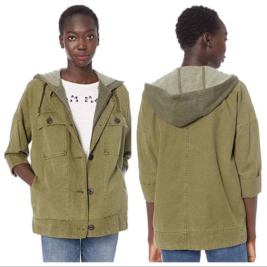 Lucky Brand Hooded Utility Jacket